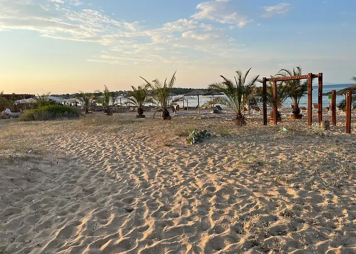 градина луксозен Lejlighed *